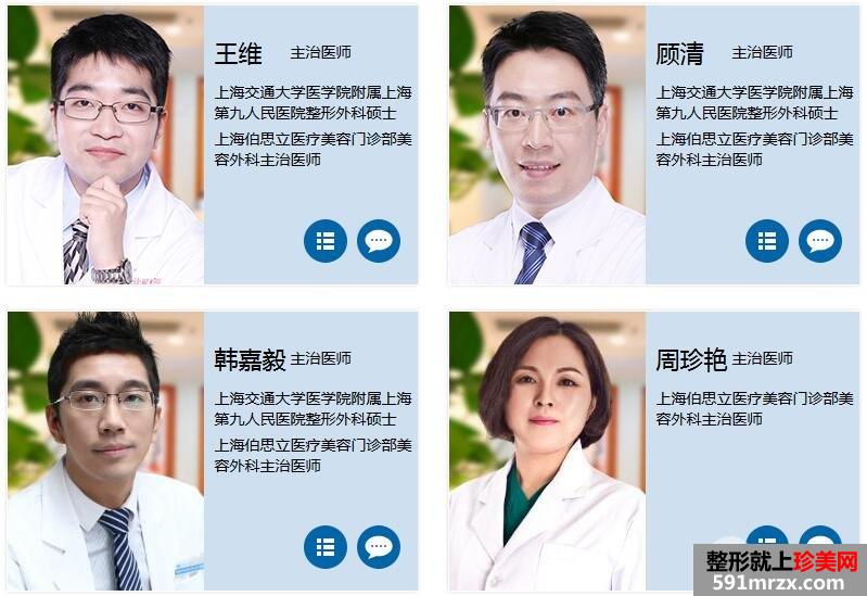 上海伯思立医院价格表全新曝光