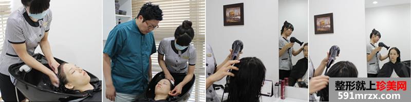 韩国多娜发际线调整真人秀 术后清洗