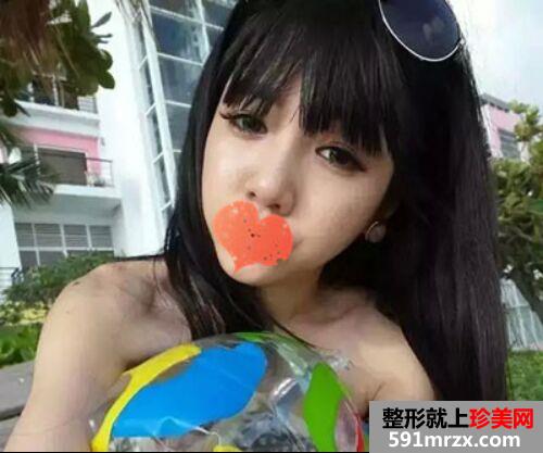 妹纸做了丰卧蚕变得超级甜美