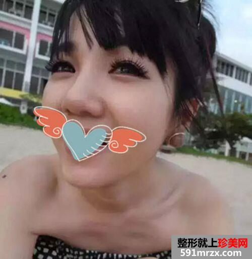 妹纸做了丰卧蚕变得超级甜美