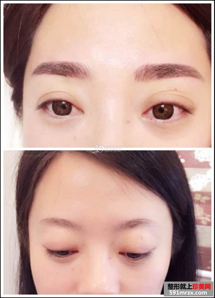韩式半永久纹眉，眉毛色泽更自然了