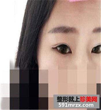 韩式半永久仿真眉飘眉定眉纹眉前后对比效果照片分享