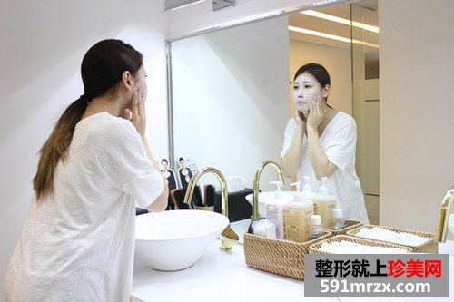 韩式超声刀+埋线面部提升恢复过程案例分享和前后对比照